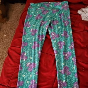 Lularoe Minnie mouse plus leggings